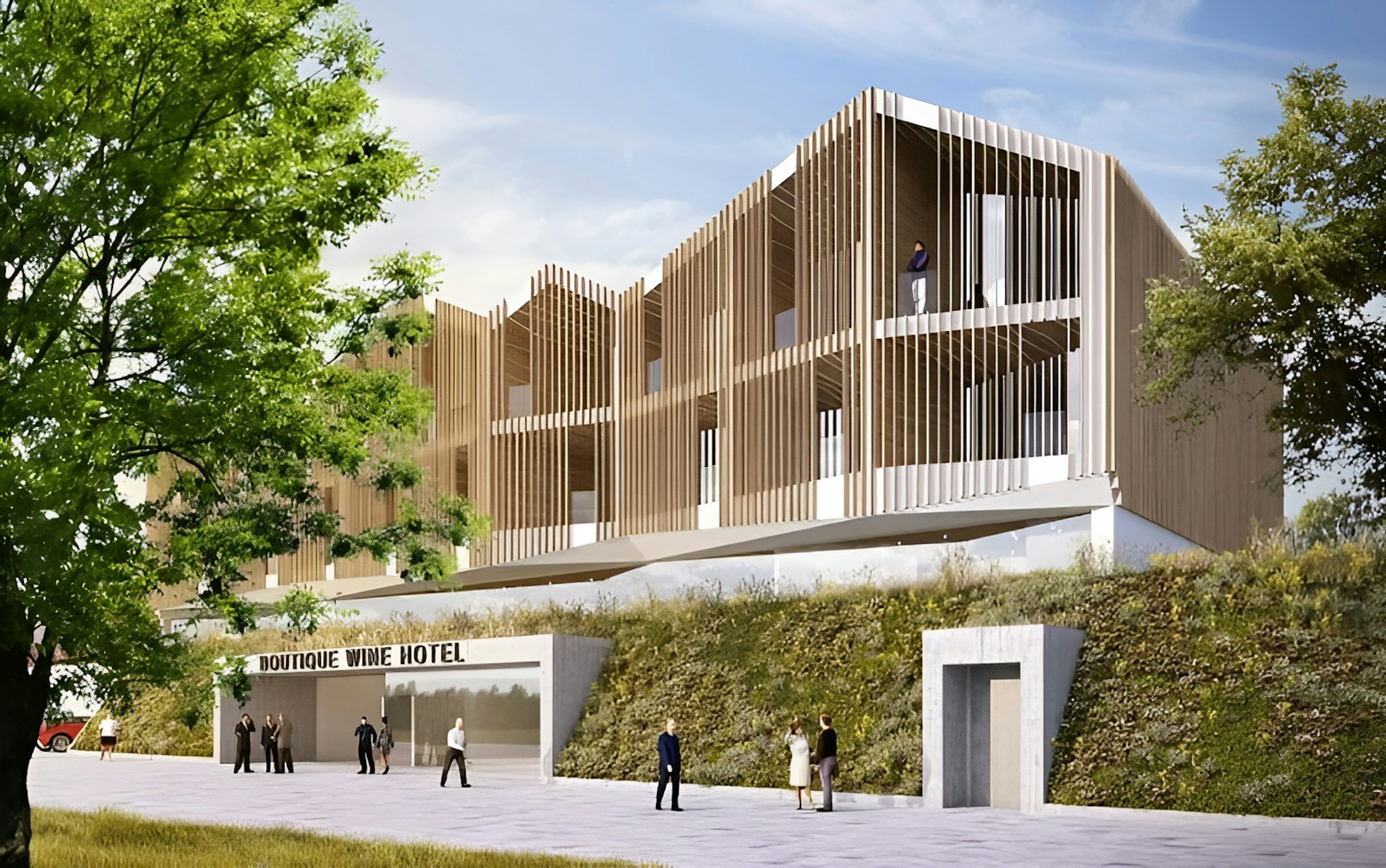 Nový designový hotel v Mikulově